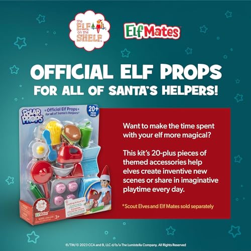 Elf on the Shelf Polar Props - 20+ Accessories for Creative Scenes and Pretend Play
