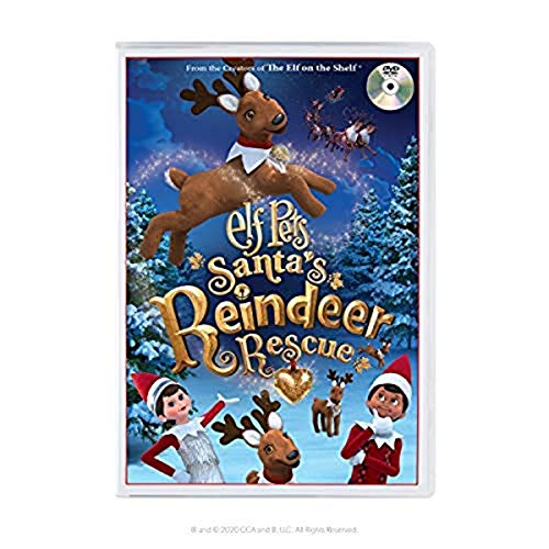 Elf Pets: Santa's Reindeer Rescue DVD – Animated Christmas Special with Sing-Along and Bonus Features