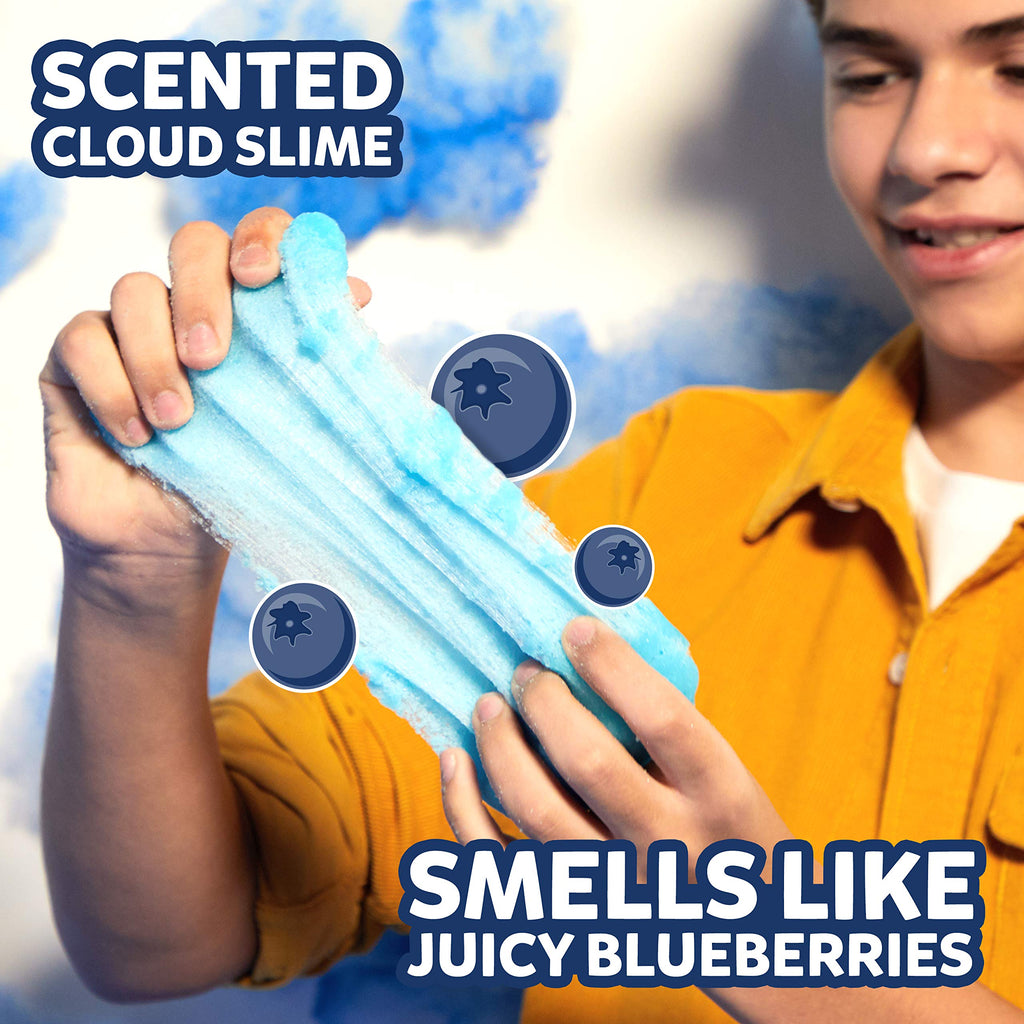 Elmer's GUE Blueberry Cloud Slime – Premade, Scented, 2-Pack