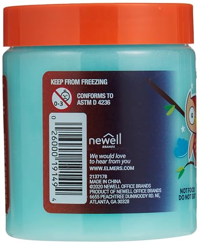 Elmer's Night Owl Premade Slime - Glow-in-the-Dark, Scented, 8 oz