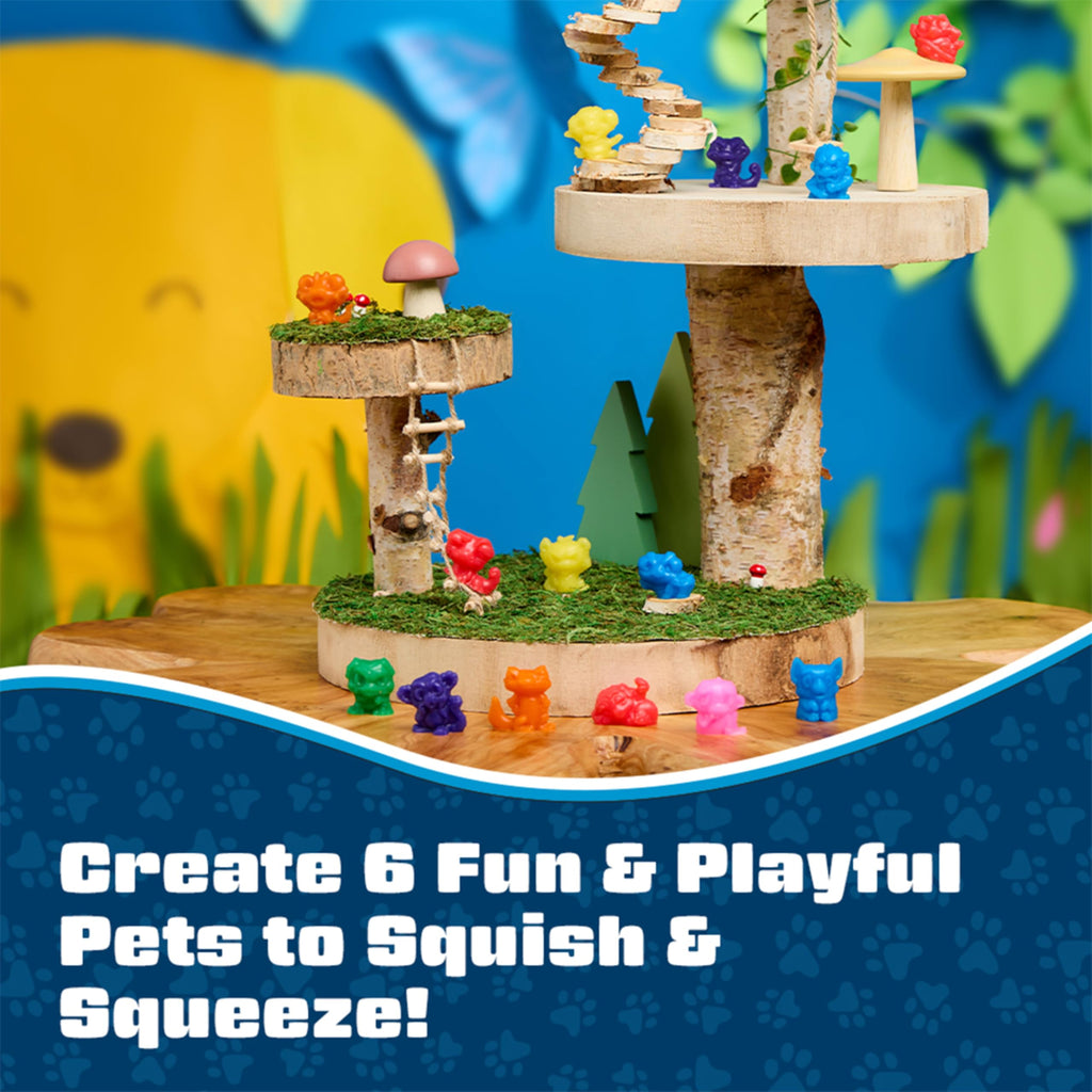 Elmer's Squishies Mini DIY Activity Kit – Create 4 Mystery Squishy Characters in 60 Minutes, for Ages 6+