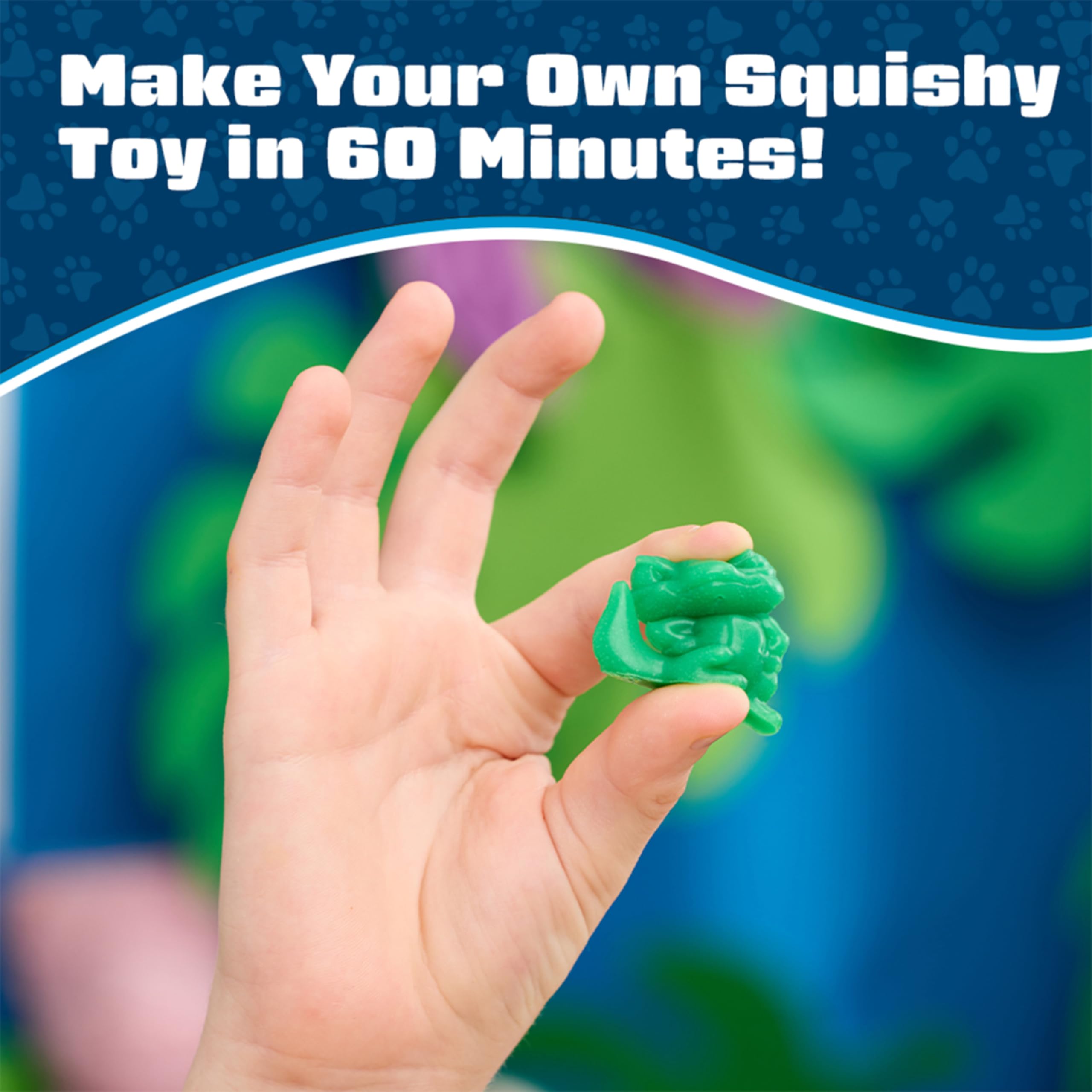 Elmer's Squishies Mini DIY Activity Kit – Create 4 Mystery Squishy Characters in 60 Minutes, for Ages 6+