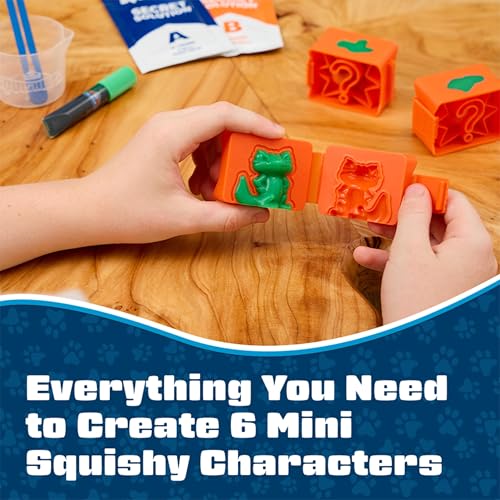 Elmer's Squishies Mini DIY Activity Kit – Create 4 Mystery Squishy Characters in 60 Minutes, for Ages 6+