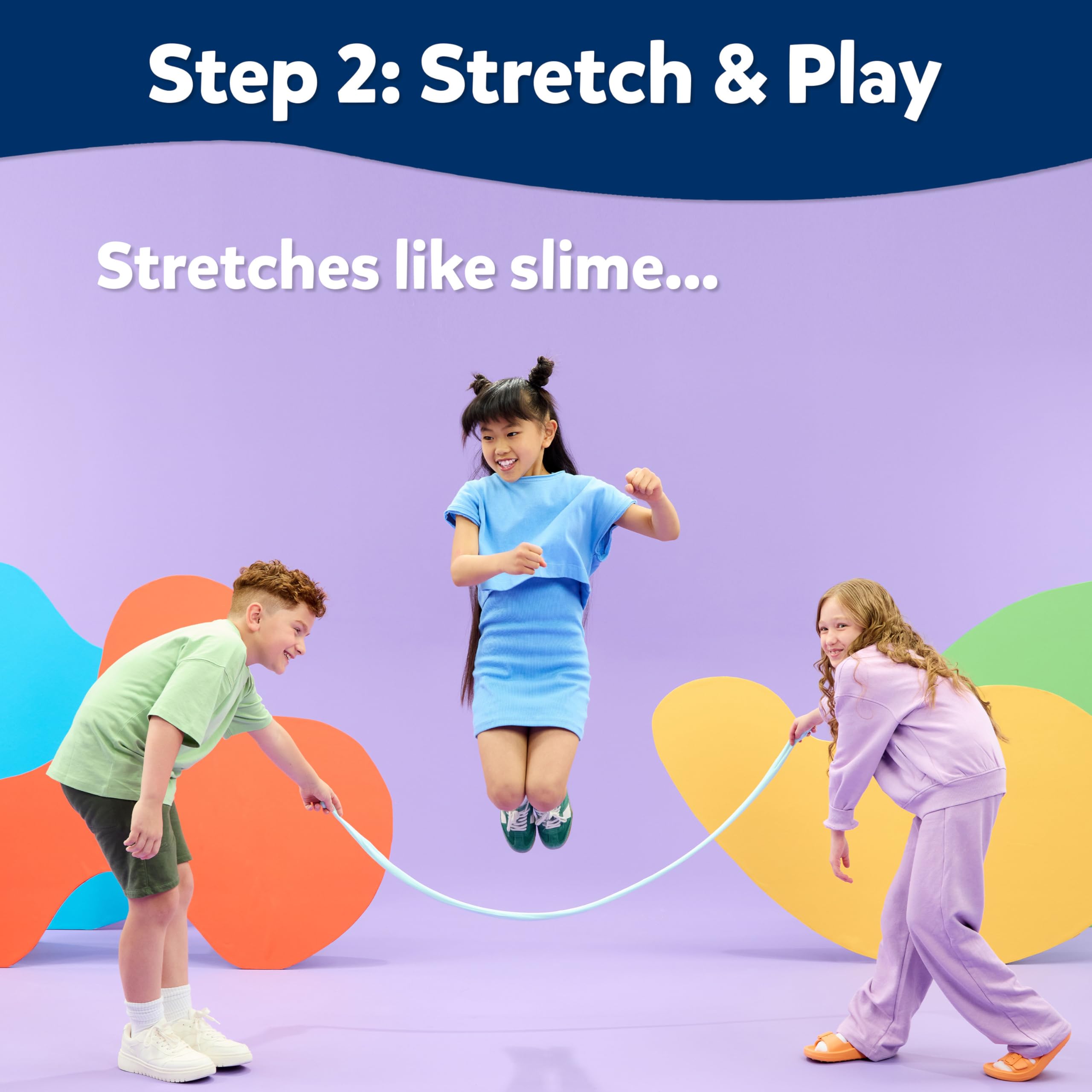 Elmer’s Stretch 'N Create Dough Kit – 3 Ways to Play, Includes Glue Pens & Decorations, 9-Piece Set for Kids