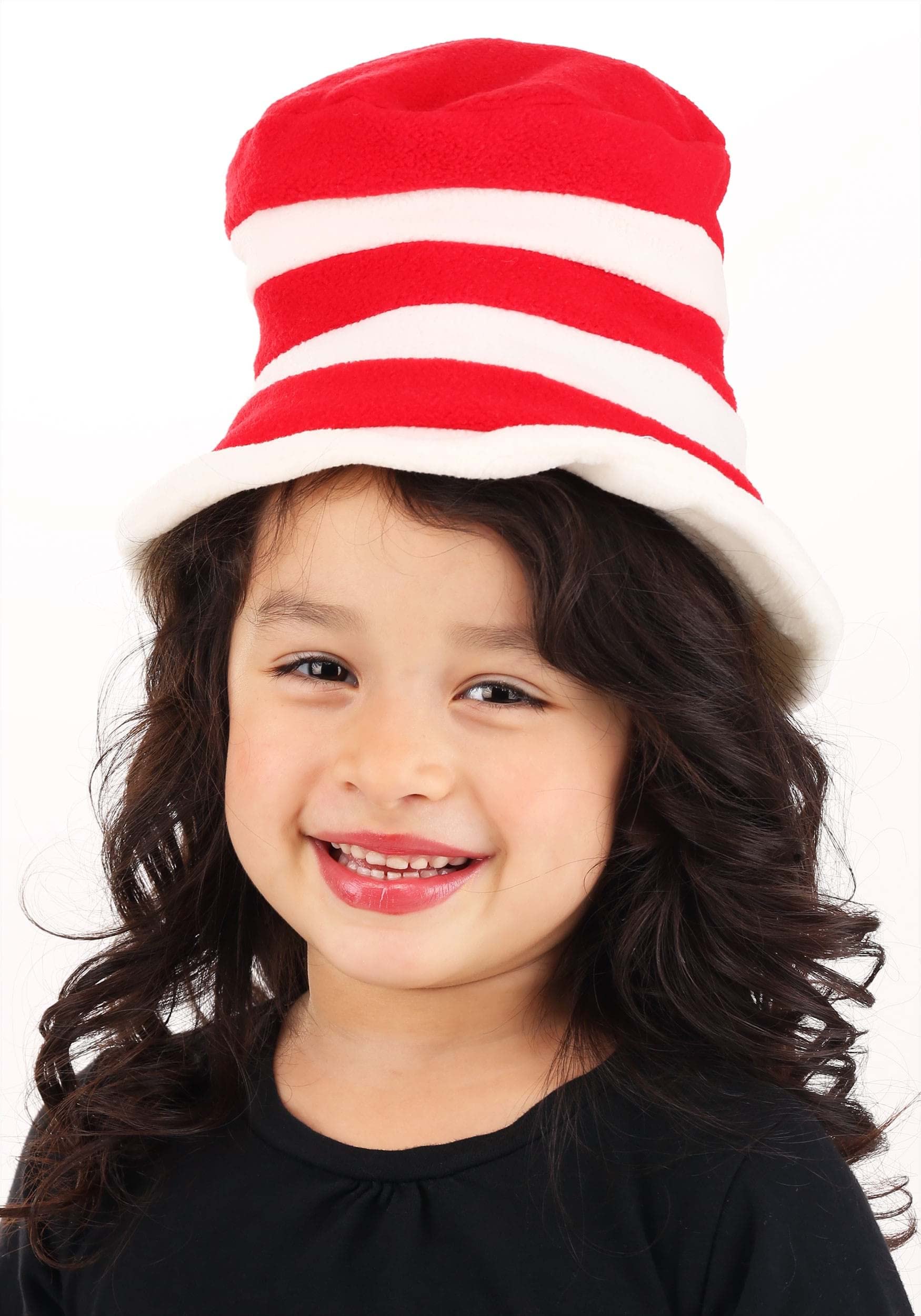elope Dr. Seuss Cat in the Hat Toddler Costume Hat – Iconic Red & White Striped Accessory
