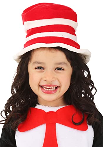 elope Dr. Seuss Cat in the Hat Toddler Costume Hat – Iconic Red & White Striped Accessory
