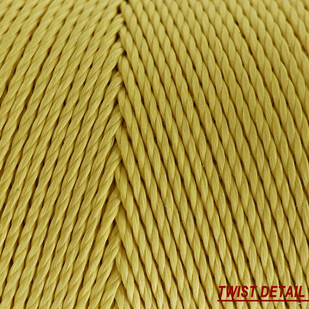 emma kites 1000Ft 80Lb Kevlar Kite Line – Low Stretch, Abrasion Resistant Twisted String for Kites and Outdoor Utility
