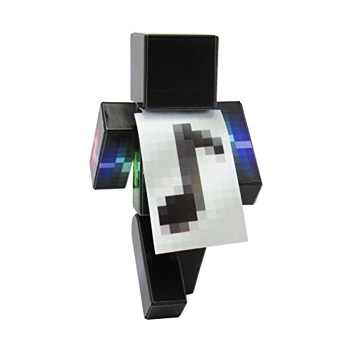 EnderToys DJ Amplitude Action Figure – 4-Inch Fully Articulated Pixelaction Figure with Mystery Cape & Random Accessories