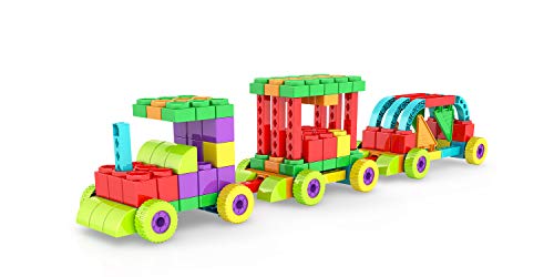 Engino Qboidz 30-in-1 Building Set: Snap-Fit Blocks for Ages 3-6