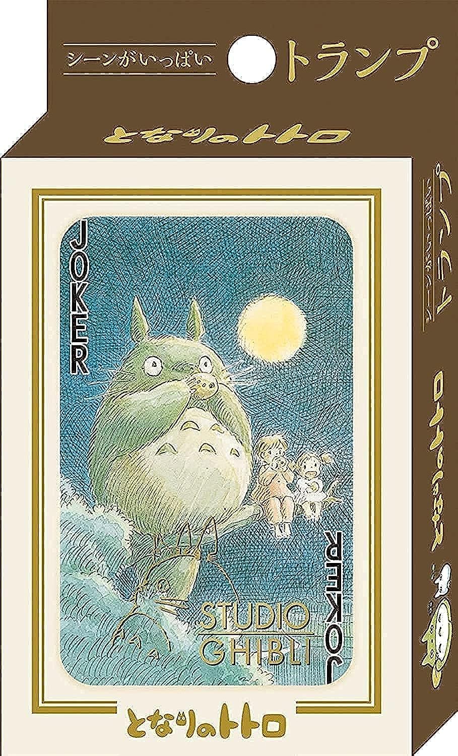 ENSKY Studio Ghibli 54-Card Deck – Spirited Away & My Neighbor Totoro