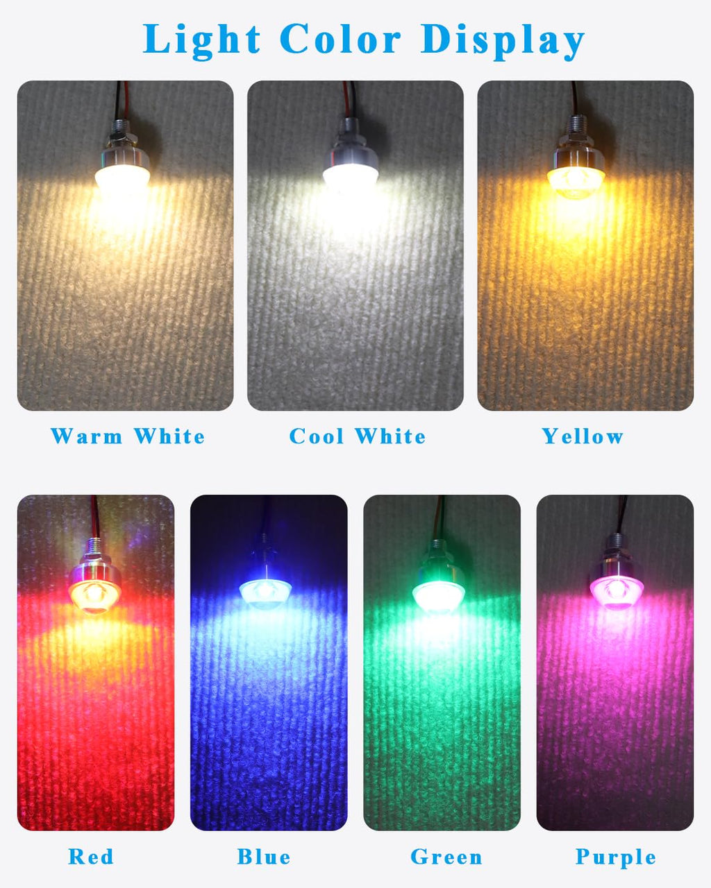 enwant Dollhouse Lighting Kit – AA Battery Holder with Mini LED Lamp and Switch, Warm White, 1 Pack