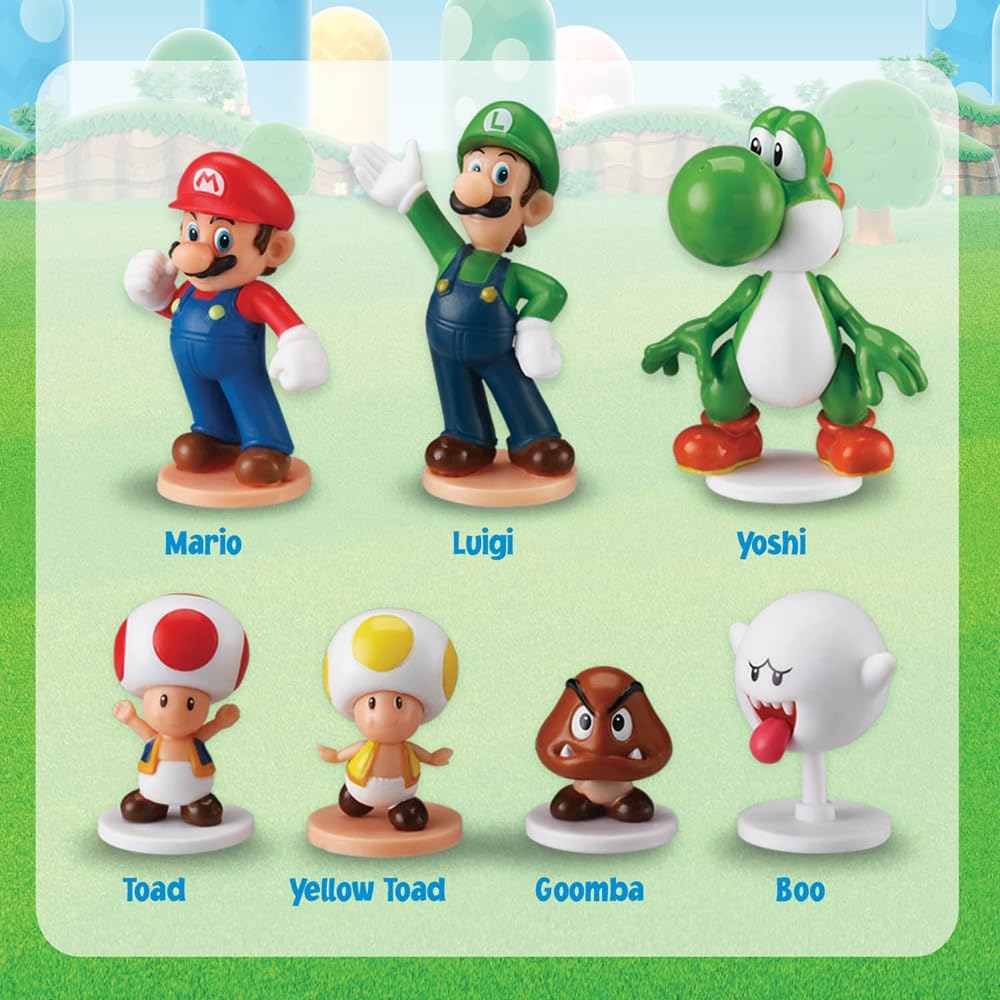 EPOCH Games Super Mario Blow Up Shaky Tower – Balancing Game for Kids Ages 4+