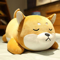ERDAO 13.7-Inch Shiba Inu Plush Pillow – Soft Stuffed Animal Toy with Smiling Eyes