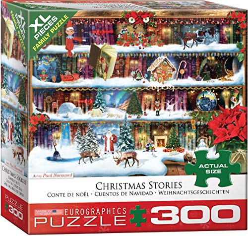 EuroGraphics 300-Piece Christmas Jigsaw Puzzle by Paul Normand – Family Holiday Fun