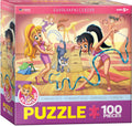 EuroGraphics Go Girls Go! Gymnastics 100-Piece Puzzle – 13 x 19 Inch Finished Puzzle