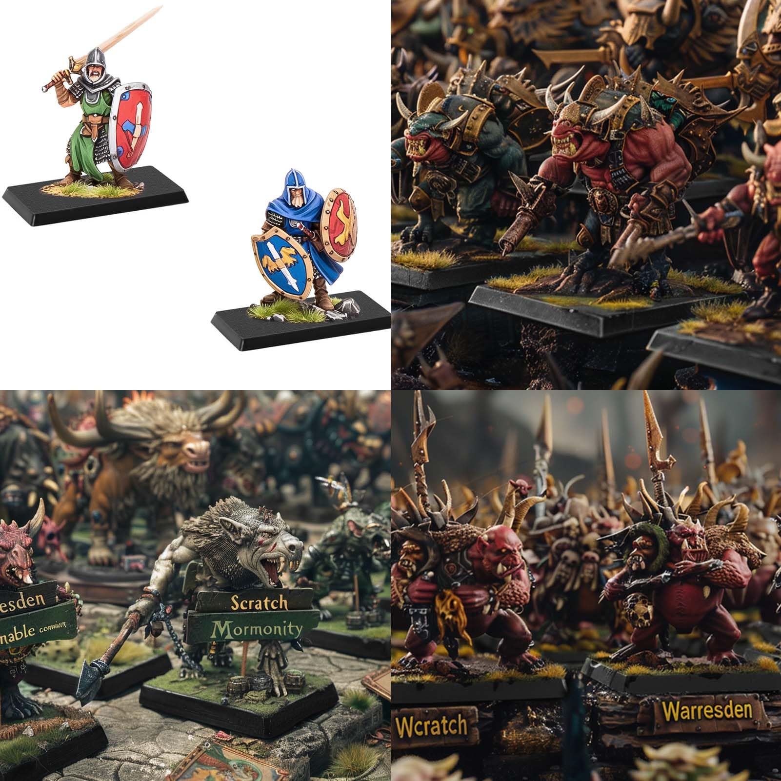 Evemodel 30mm Square ABS Model Bases - 100 Pack for Wargaming and Tabletop Miniatures
