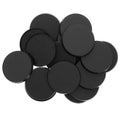 Evemodel MB750 100-Pack 50mm Round Plastic Model Bases for Wargaming Miniatures
