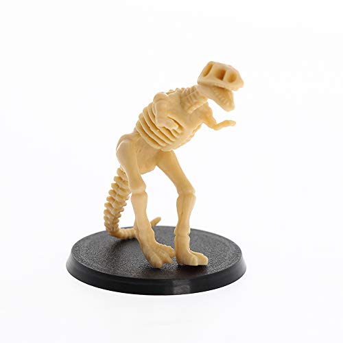 Evemodel MB750 100-Pack 50mm Round Plastic Model Bases for Wargaming Miniatures
