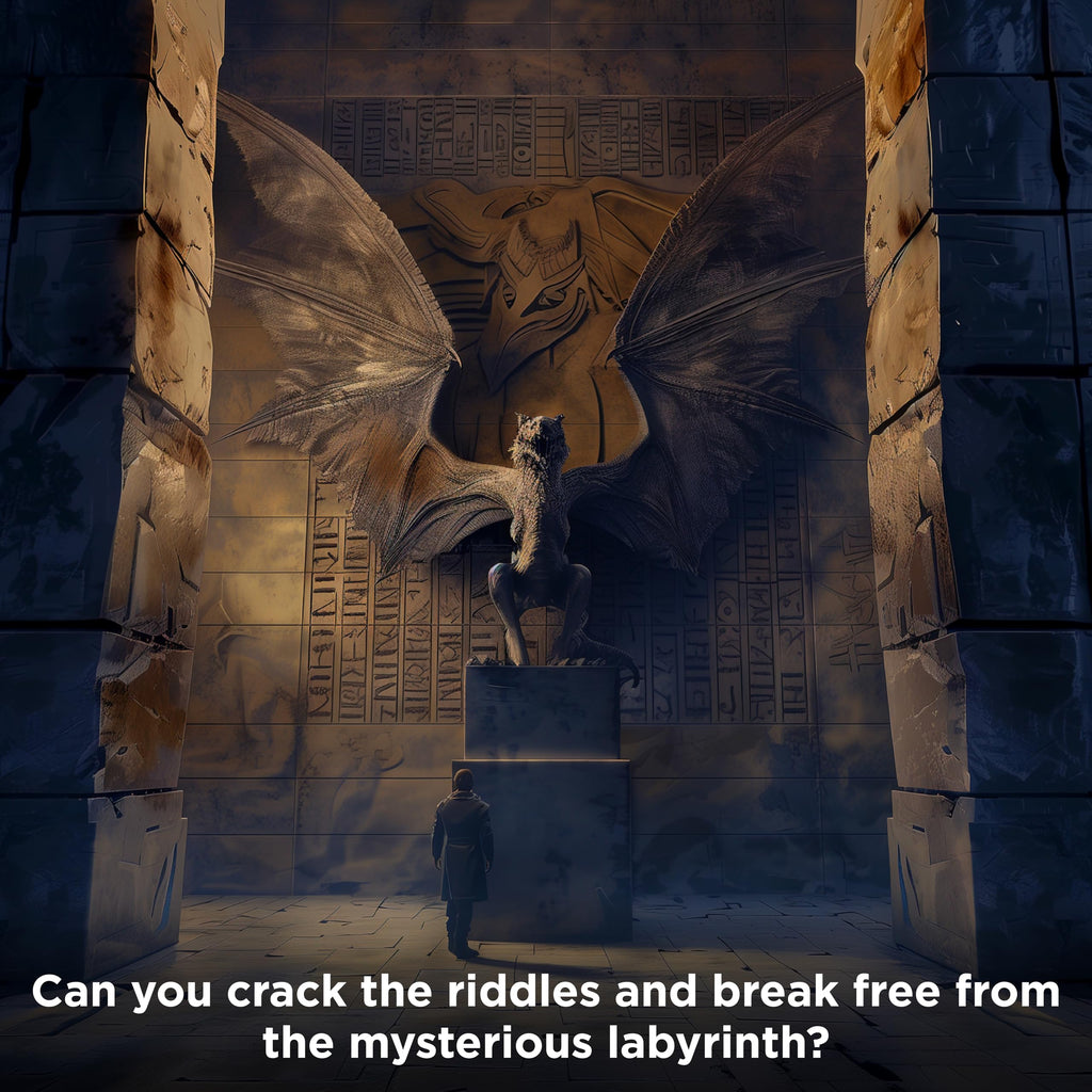 EXIT: The Game - The Cursed Labyrinth: Cooperative Escape Room Puzzle for Home (Difficulty 2/5)