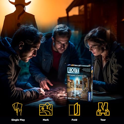 EXIT: The Game – Kidnapped in Fortune City – Cooperative Escape Room Puzzle