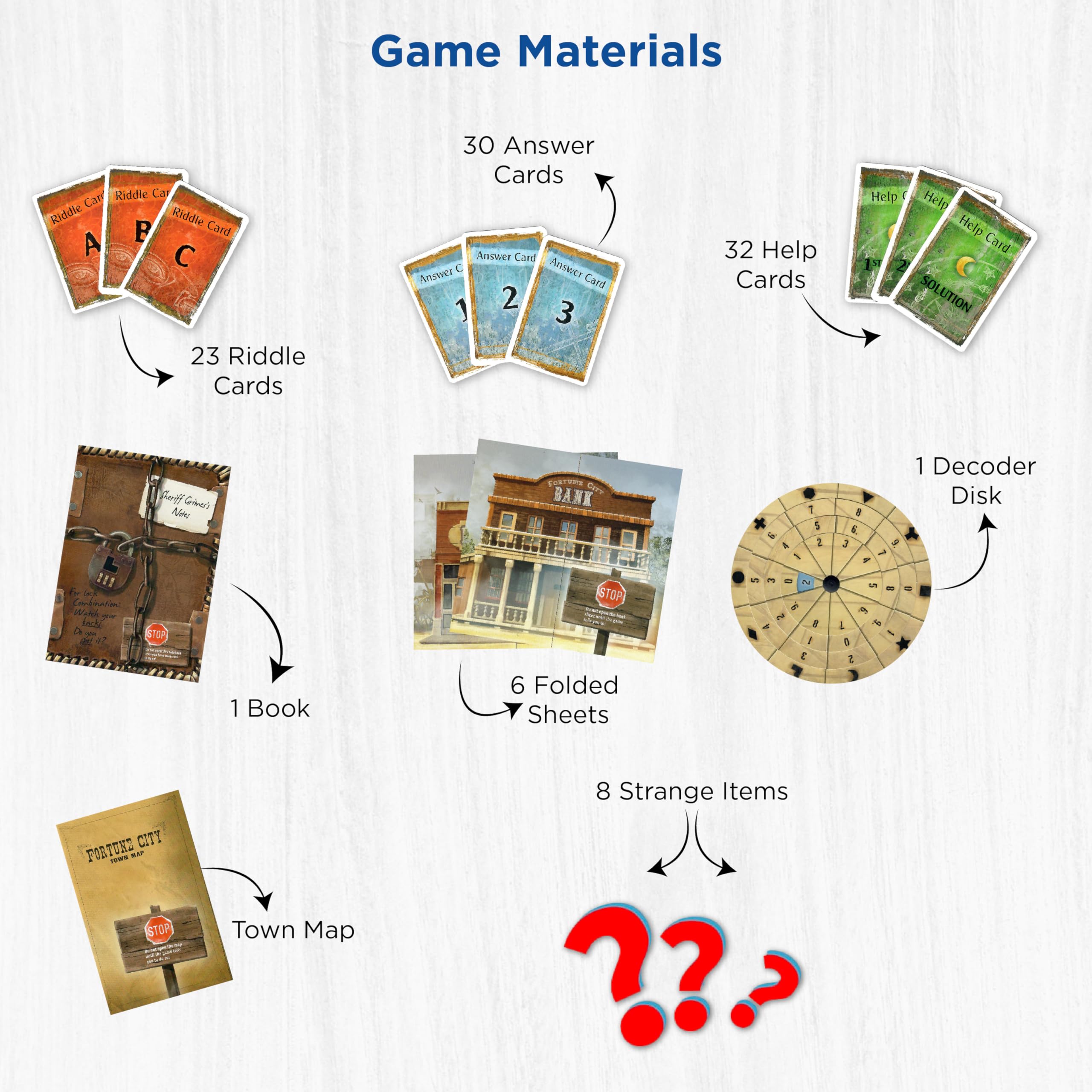 EXIT: The Game – Kidnapped in Fortune City – Cooperative Escape Room Puzzle