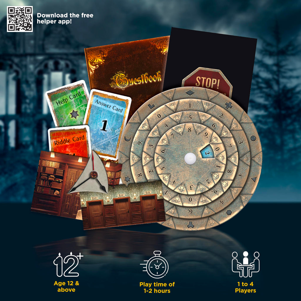 EXIT: The Sinister Mansion – Card-Based Escape Room Game for Home