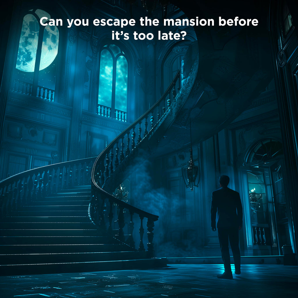 EXIT: The Sinister Mansion – Card-Based Escape Room Game for Home