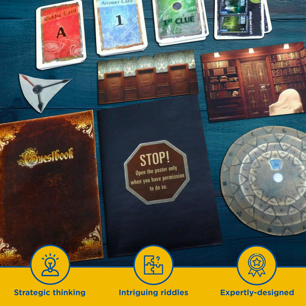 EXIT: The Sinister Mansion – Card-Based Escape Room Game for Home