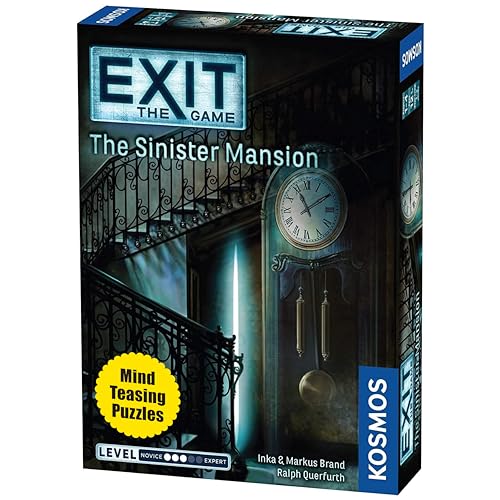 EXIT: The Sinister Mansion – Card-Based Escape Room Game for Home