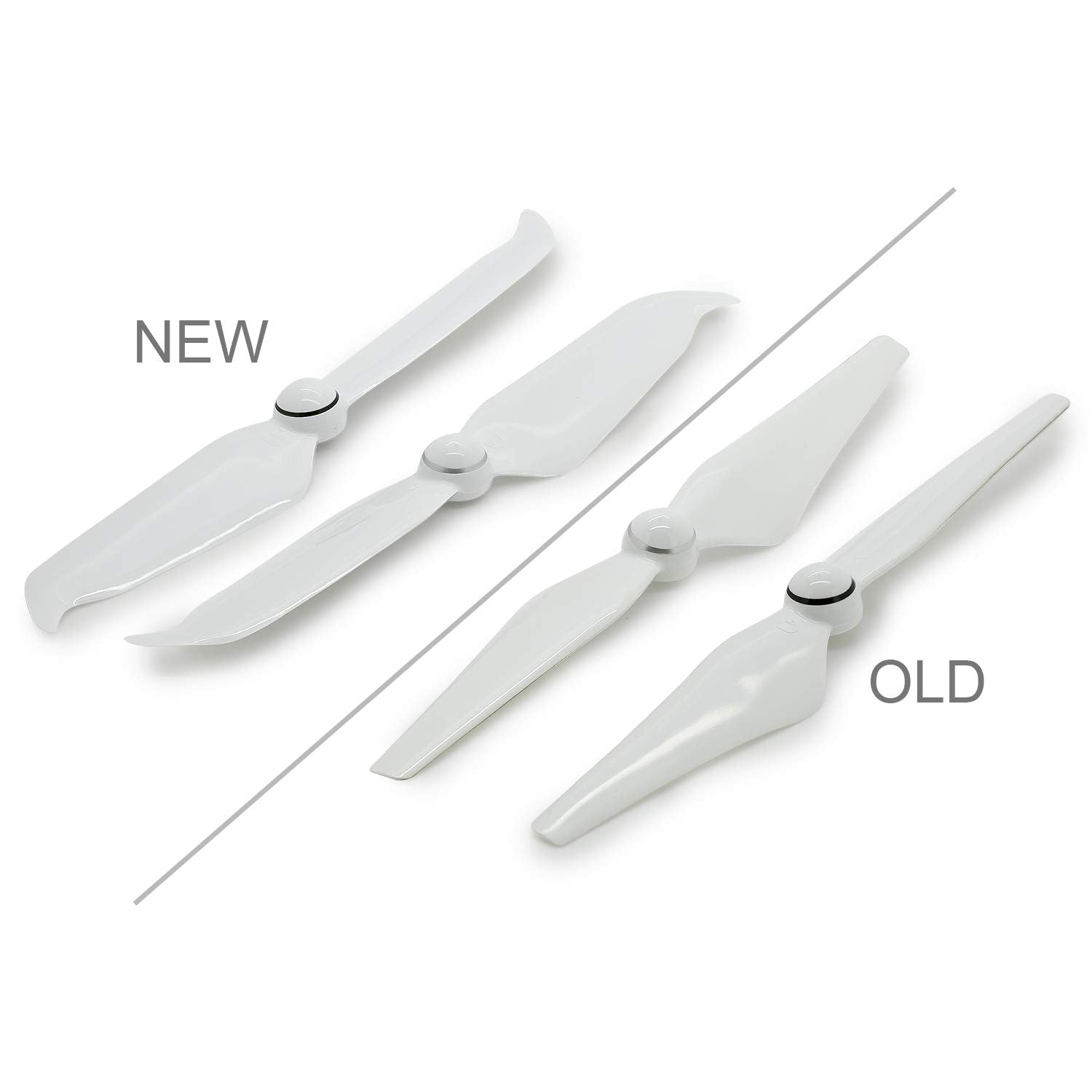 ExpertPower 9455S Propellers for DJI Phantom 4 Series – 2 Pairs (4 Blades), Self-Tightening, Low-Noise Quick-Release Design