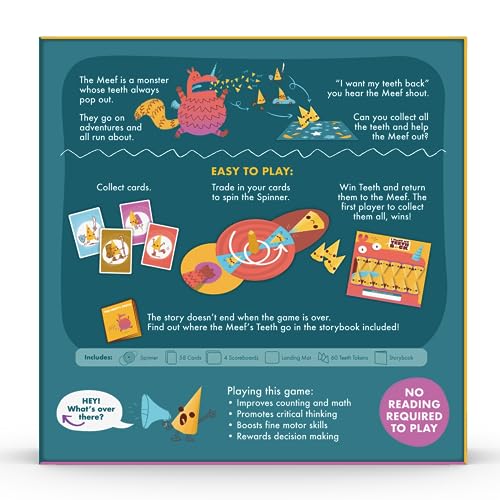 Exploding Kittens I Want My Teeth Back: Educational Card Game for Kids 4+ (2-4 Players, 10 Min)