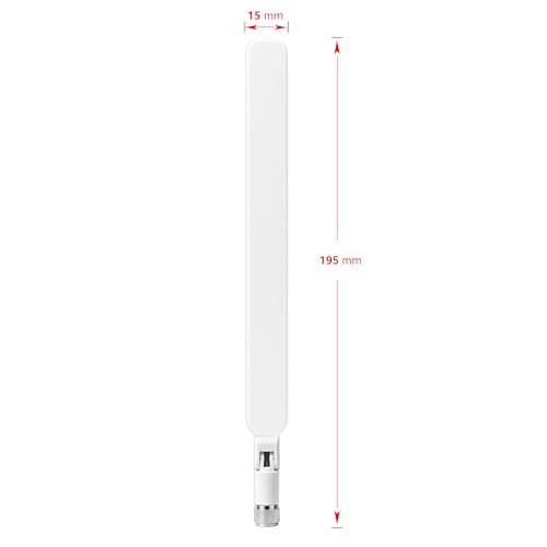 External WiFi Antenna for Smart Bird Feeder – RP-SMA Male, 7dBi, Compatible with NETVUE Birdfy