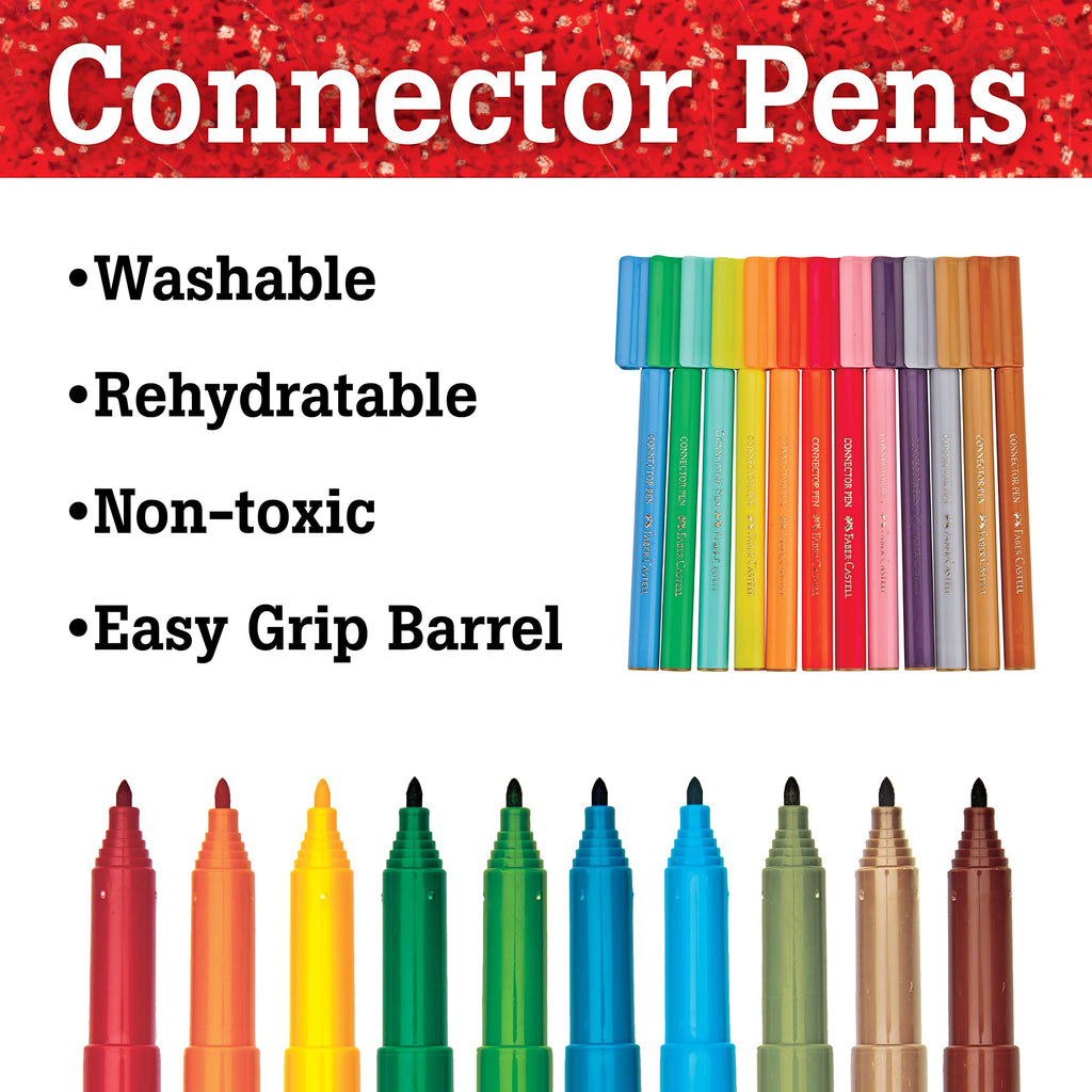 Faber-Castell Color by Number Foil Fun – T-Rex Dinosaur Art Kit