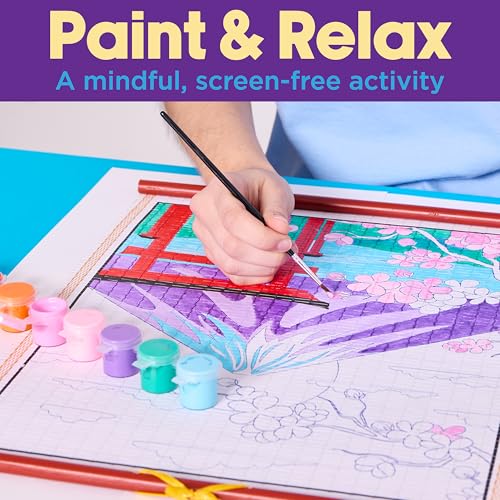 Faber-Castell Mount Fuji Paper Scroll Painting Kit – DIY Hanging Wall Art Set for Kids & Adults