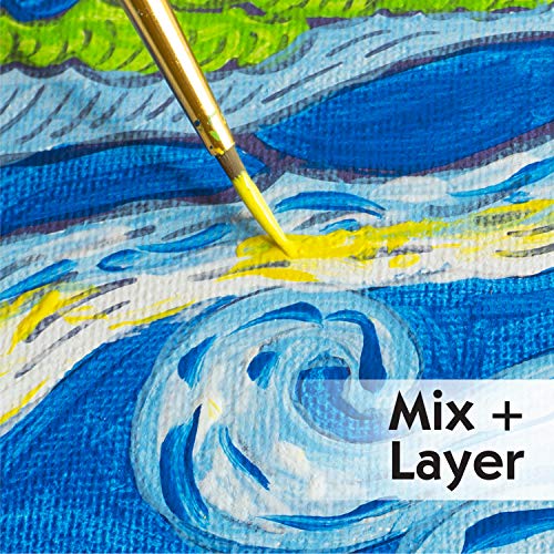 Faber-Castell Museum Series Paint by Number – Van Gogh Starry Night Kit