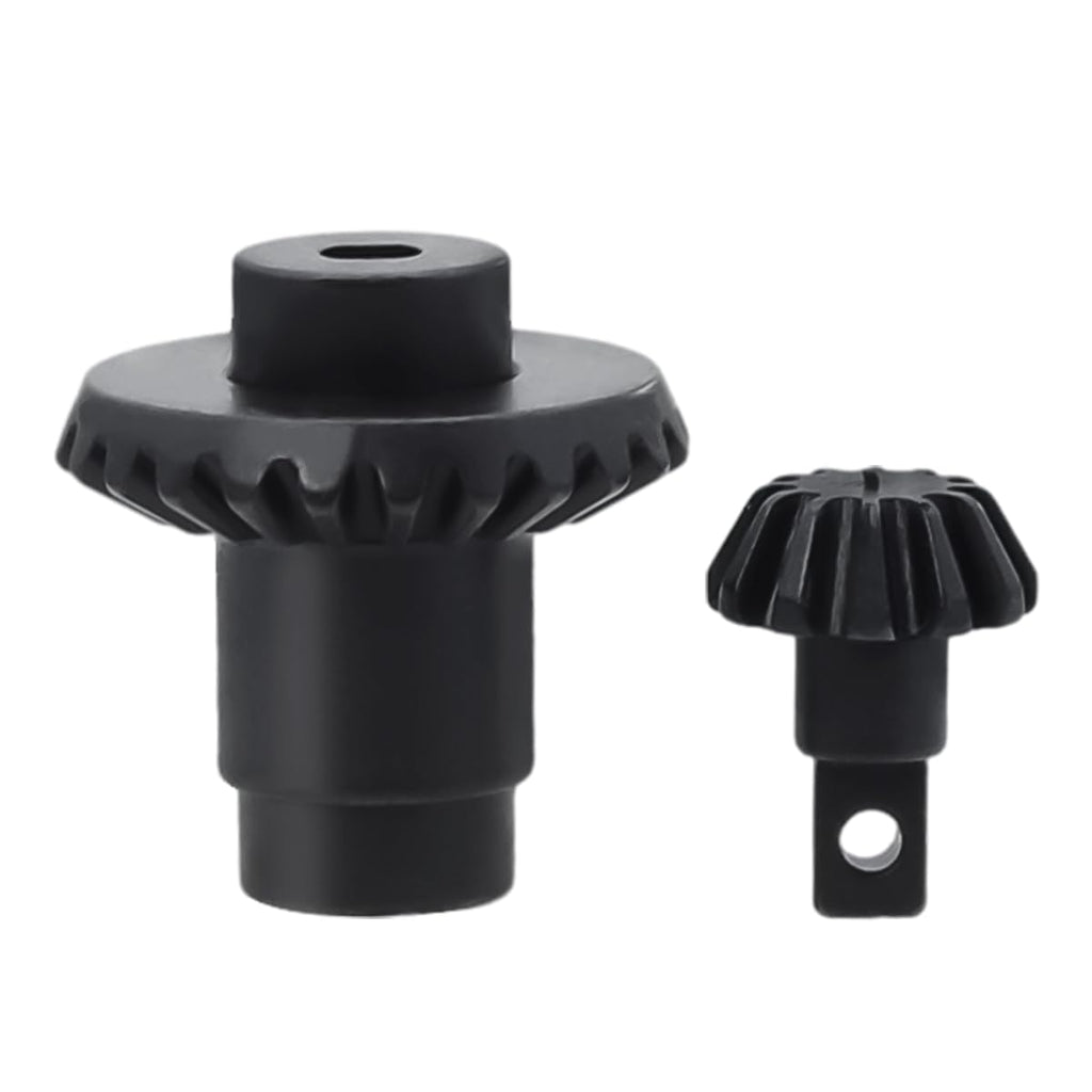 FACCNOY 2-Pair Hardened Steel Axle Bevel Gears for 1/24 FMS FCX24 RC Crawler Upgrade