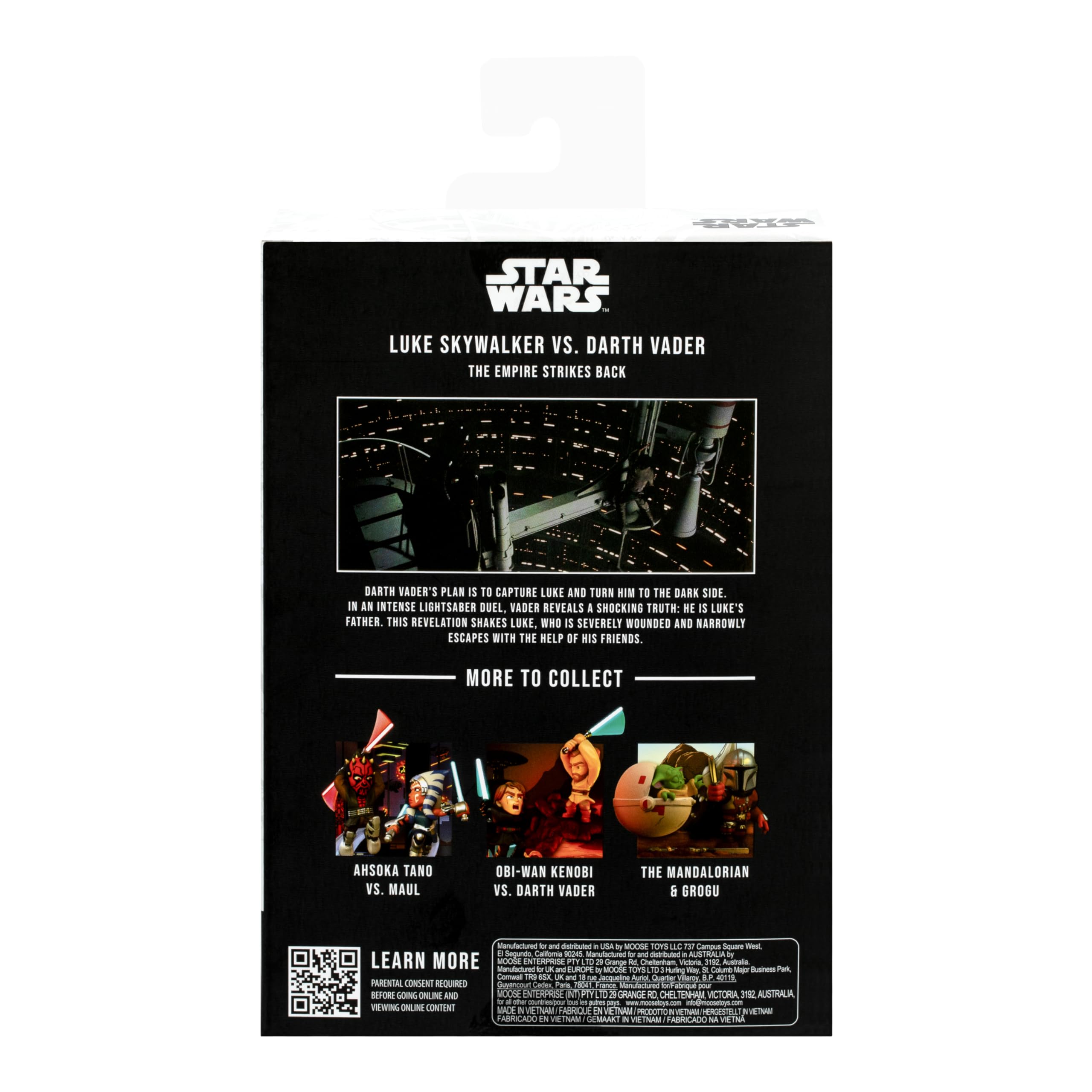 FANDROP SW04 Star Wars: The Empire Strikes Back – Luke Skywalker vs. Darth Vader Diorama with Artifact & Scene Marker