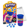 Farkle Fun Cup and Dice – Classic Push-Your-Luck Dice Game with Cup, 6 Dice & Scorepad