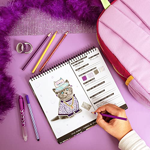 Fashion Angels Pet Fashion Sticker Stylist - 30 Style Boards & 13 Sticker Sheets for Kids Ages 6+