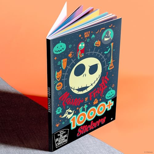 Fashion Angels The Nightmare Before Christmas Sticker Book: Over 1000 Movie-Themed Stickers for DIY and Personalization