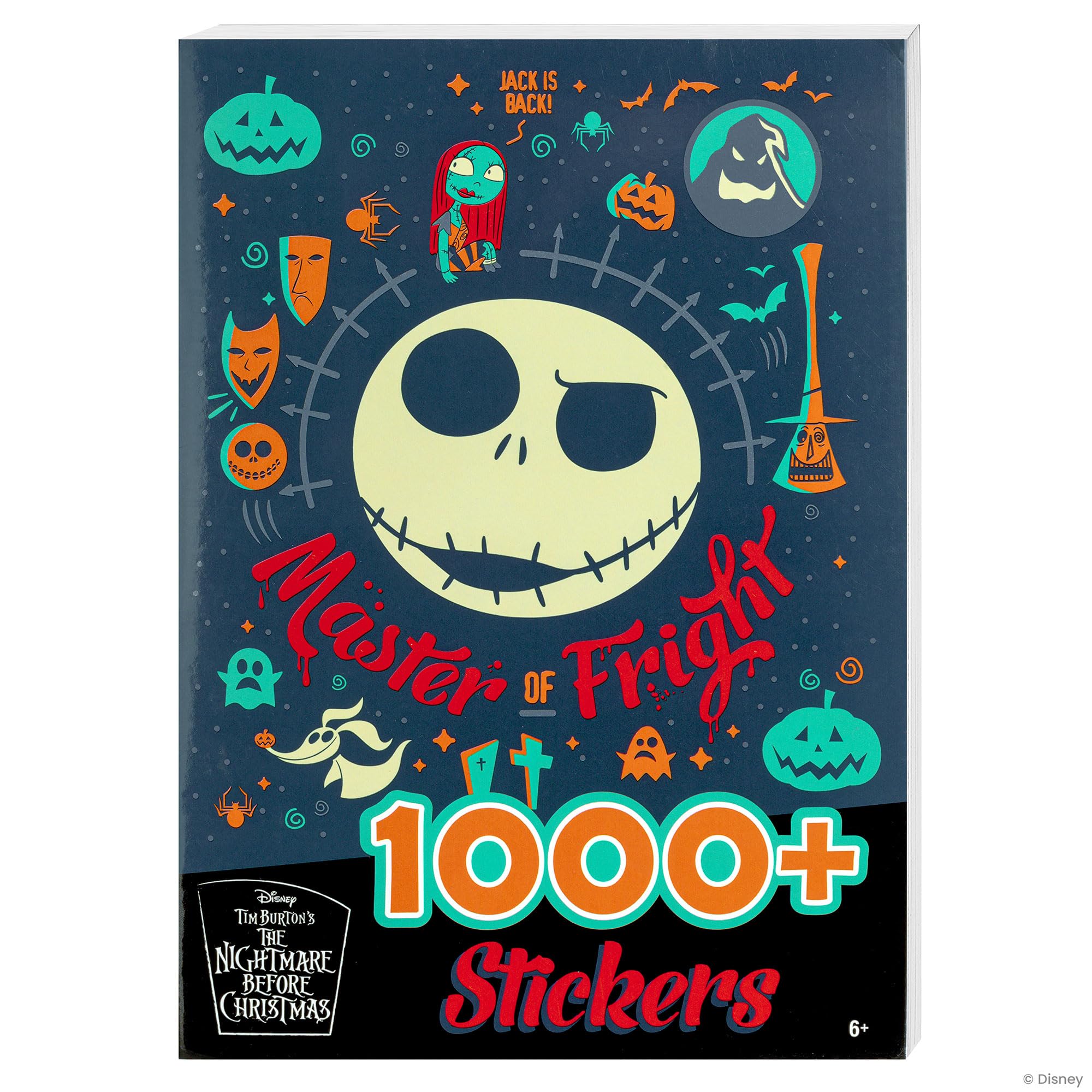 Fashion Angels The Nightmare Before Christmas Sticker Book: Over 1000 Movie-Themed Stickers for DIY and Personalization
