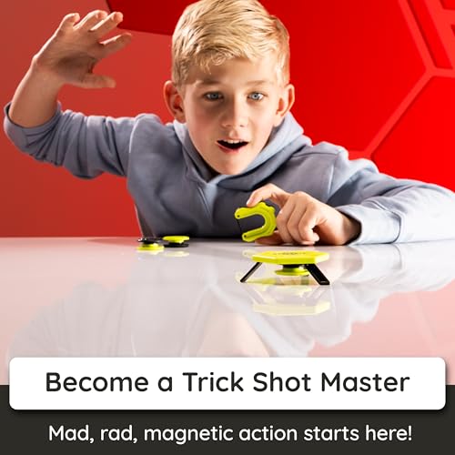 Fat Brain Toys Magshuto Mag-Kit Series 1 Quick Circuit: Magnetic Trick Shot System for Ages 6+