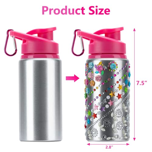 Fenreen Decorate Your Own Water Bottle Kit for Girls – DIY Arts and Crafts Gift