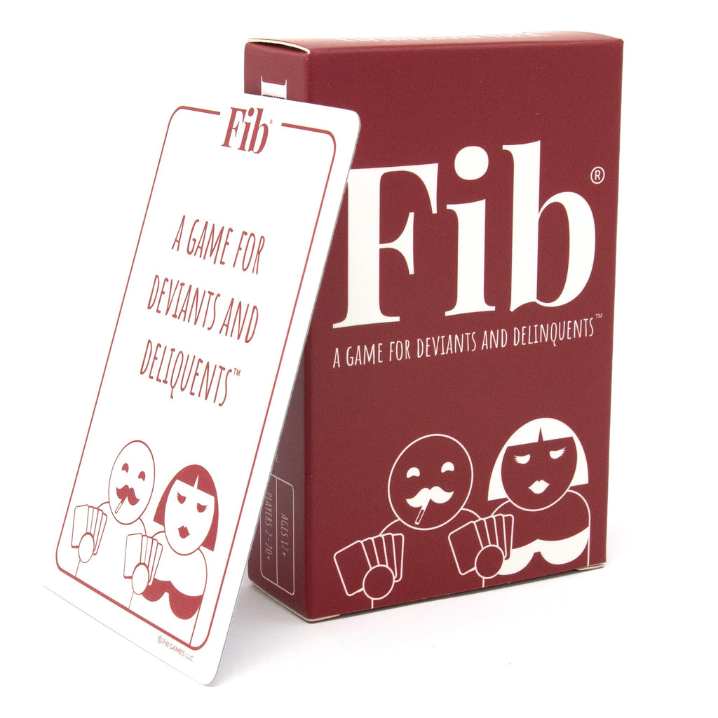 Fib: Adults Only Expansion – 60 NSFW Cards for the Award-Winning Bluffing Party Game