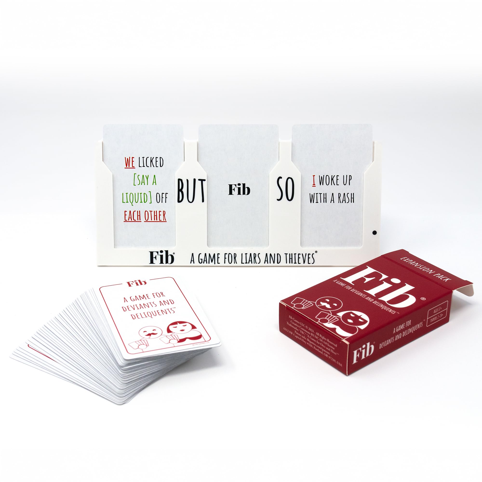 Fib: Adults Only Expansion – 60 NSFW Cards for the Award-Winning Bluffing Party Game