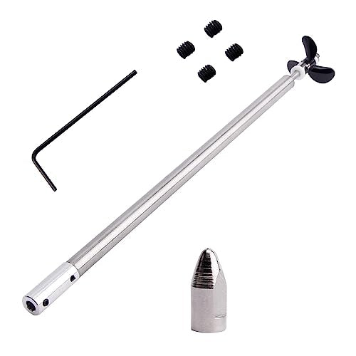 Fielect RC Boat Drive Shaft Assembly 20cm Shaft, 15cm Sleeve, 36mm Propeller for 3mm Motor Shaft