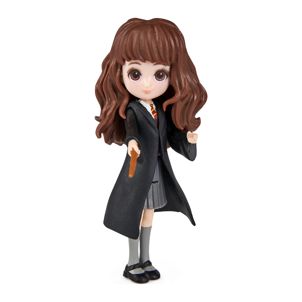 Figurine Hermione Granger Magical Minis - Articulée 8 cm avec Baguette - Jouet Harry Potter 5 ans+
