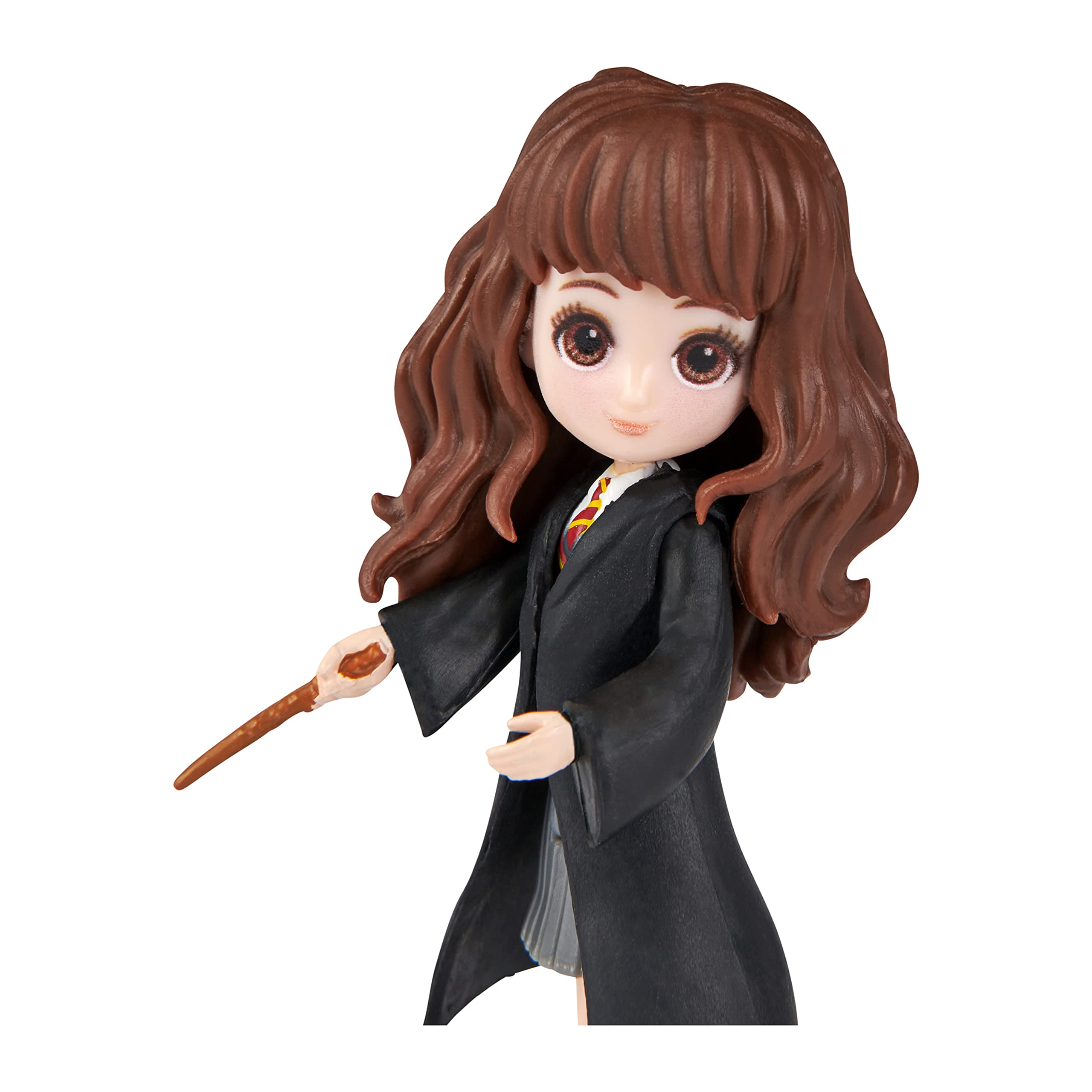 Figurine Hermione Granger Magical Minis - Articulée 8 cm avec Baguette - Jouet Harry Potter 5 ans+