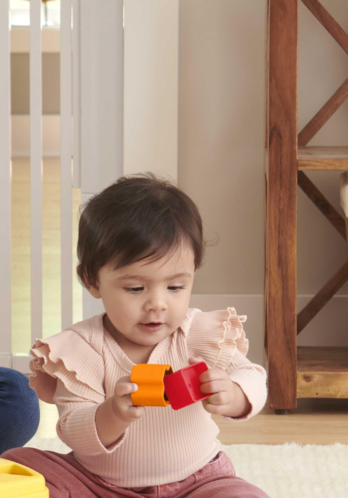 Fisher-Price Baby's First Blocks: 10 Shape Sorting & Stacking Toy for Infants 6+ Months