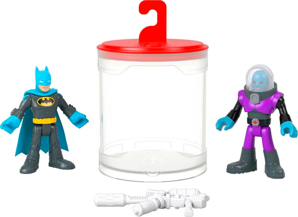 Fisher-Price Imaginext DC Super Friends Batman & Mr. Freeze Color Changers Toy Figures Set for Kids Ages 3-8